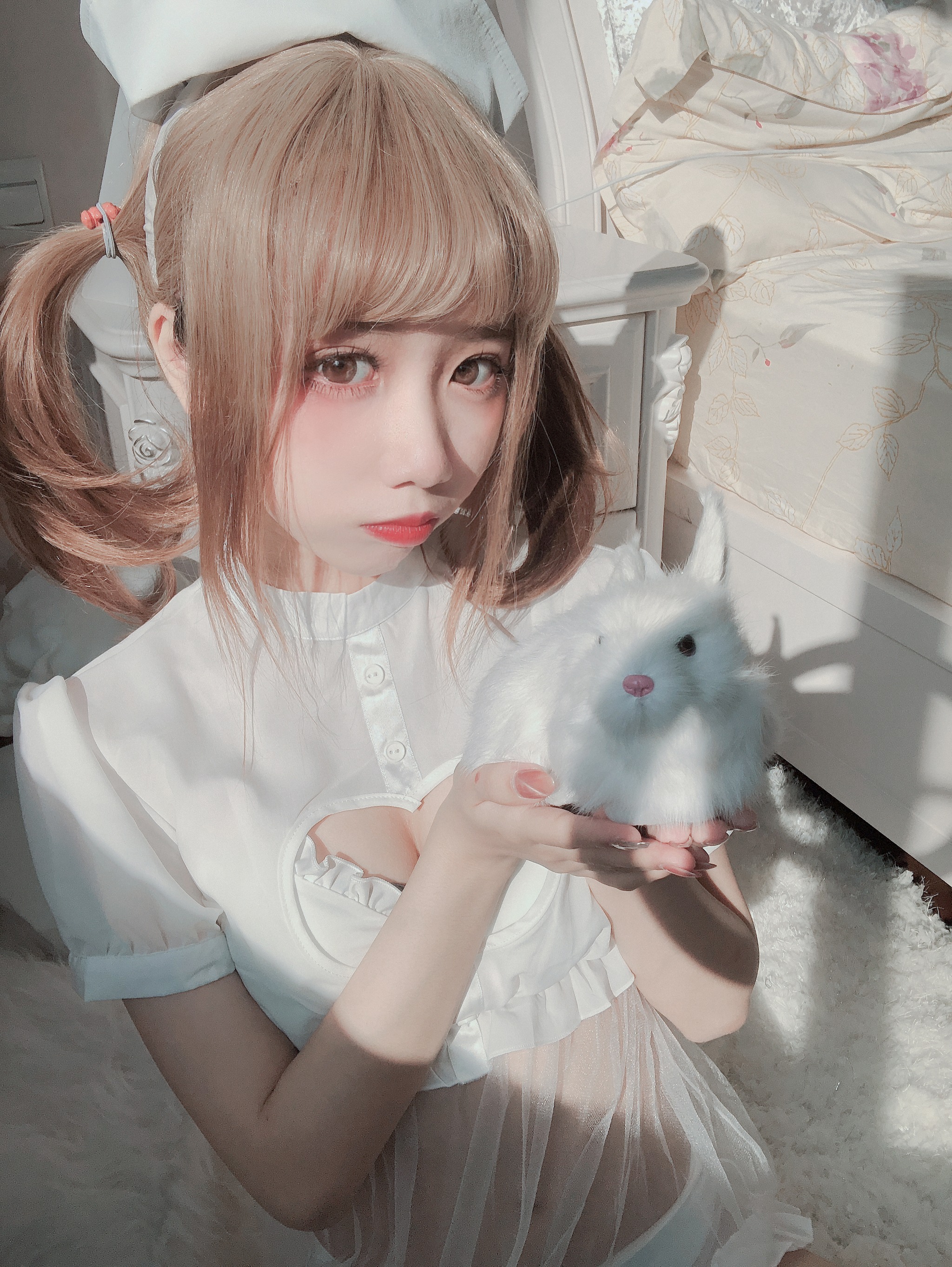 图片[1]-果咩酱w – NO.015 兔子护士 [12P]-XikXak